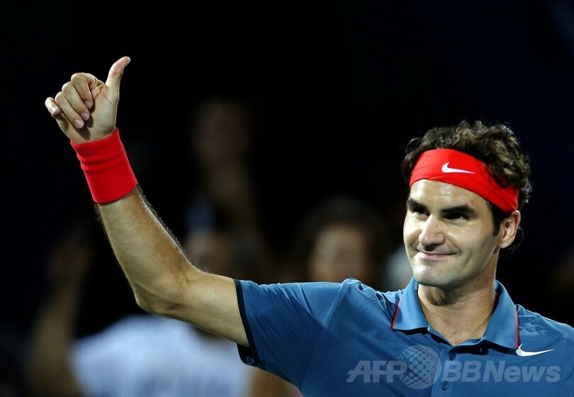 フェデラーが初戦突破、ドバイ・テニス選手権