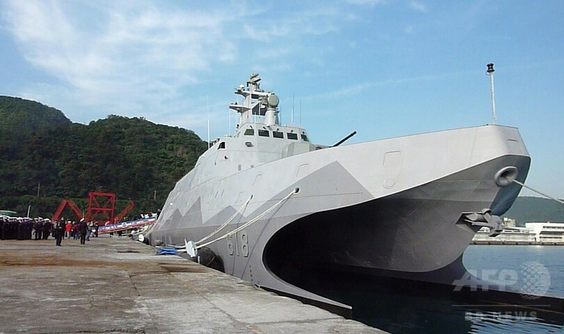 台湾が自主建造したミサイル艇「沱江」