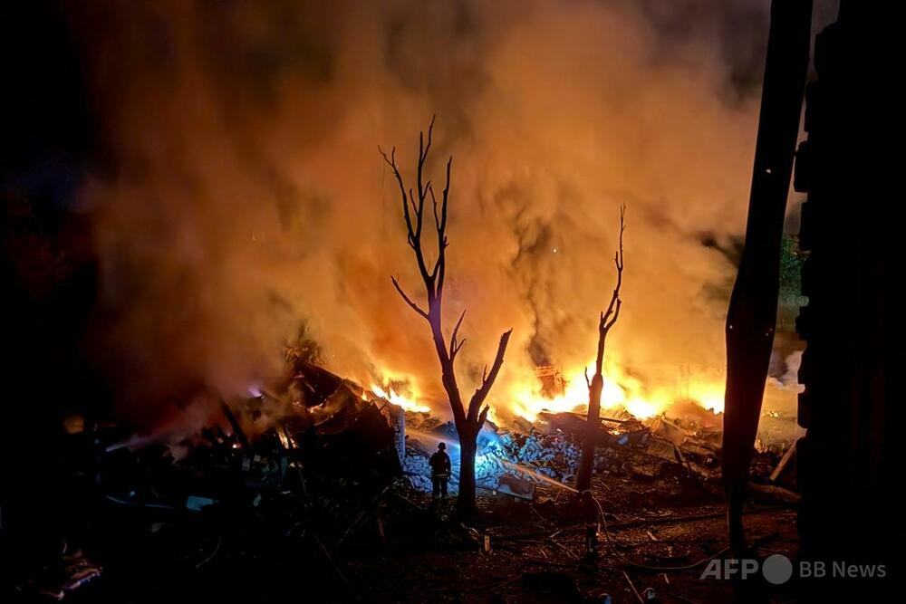 ロシアが北朝鮮製ミサイル使用、少なくとも10人死亡 ウクライナ