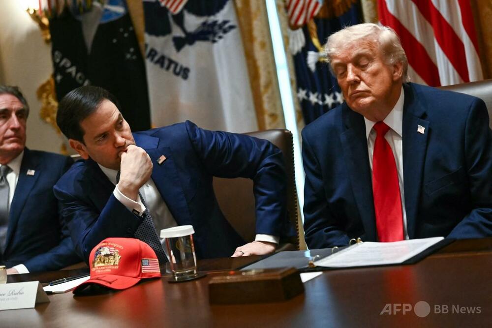 ルビオ氏、トランプ氏の居眠り疑惑を一蹴「ばかげている」 認知能力の衰えも否定