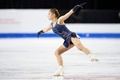 21-22フィギュアスケートグランプリ（GP）シリーズ第2戦、スケート・カナダ、女子シングル・フリースケーティング（FS）。演技に臨むアリョーナ・コストルナヤ（2021年10月30日撮影）。(c)Geoff Robins / AFP