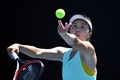中国女子テニスの彭帥選手（2019年1月13日撮影、資料写真）。(c)William WEST / AFP