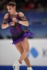 フィギュアスケート欧州選手権、女子シングル・フリースケーティング（FS）の演技に臨むアリョーナ・コストルナヤ（2020年1月25日撮影）。(c) Daniel MIHAILESCU/ AFP