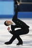 ソチ冬季五輪、フィギュアスケート男子シングル・フリースケーティング（FS）。演技に臨む閻涵（Yan Han、ハン・ヤン、2014年2月14日撮影）。(c)AFP/ADRIAN DENNIS
