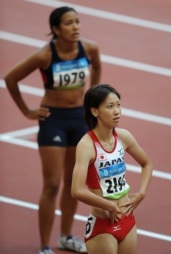 福島 女子100メートル1次予選敗退