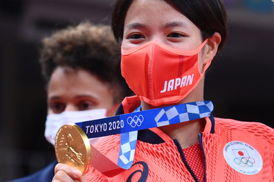 【写真特集】金メダルを獲得した阿部詩 柔道女子52キロ級