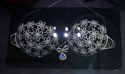 1億円超！「ダイヤモンドのブラジャー」中国の百貨店に登場