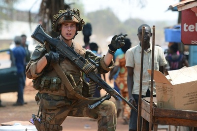 中央アフリカ首都で「かつてない水準の暴力」、30人の遺体収容