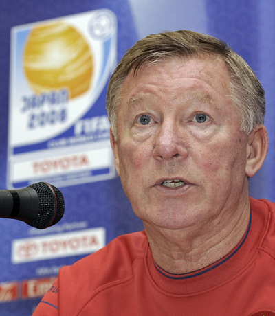 ファーガソン監督 決勝を控え会見、08クラブW杯