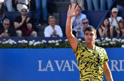 アルカラスが快勝でチチパスとの決勝へ バルセロナOP