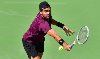 ベレッティーニ4回戦へ、ルブレフも16強入り BNPパリバOP