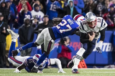 地区首位のペイトリオッツ、QBブレイディお得意のビルズに快勝