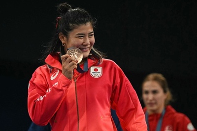 尾崎野乃香が銅メダル レスリング女子68キロ級 パリ五輪