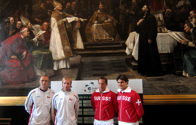 チェコvsスイスの組み合わせ抽選が行われる