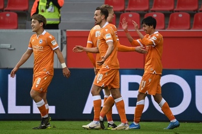 堂安と奥川がそろってゴール！ ビーレフェルト金星