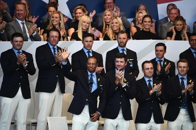 ウッズはマスターズ覇者リードとペア、ライダー杯初日組み合わせ