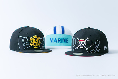 「ニューエラ×ONE PIECE」コラボキャップ、麦わらの一味やハートの海賊団モチーフに