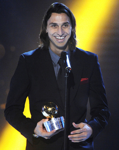 イブラヒモビッチ スウェーデンの年間最優秀選手に