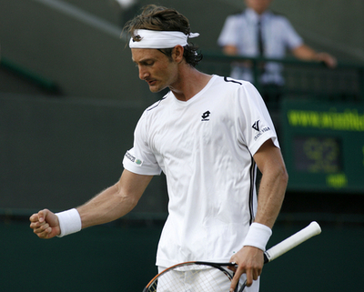 フェレーロ シモンを破り準々決勝進出、ウィンブルドン選手権