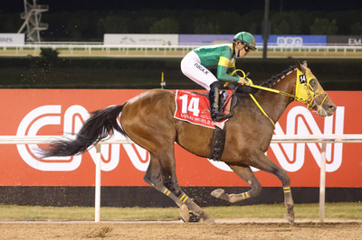 ウシュバテソーロ2着でドバイWC連覇逃す 優勝はローレルリバー