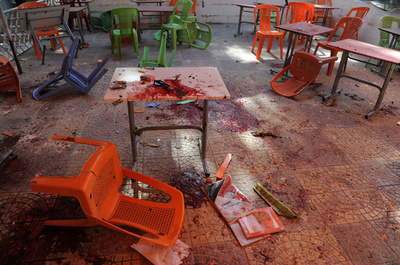 シリアで大学に迫撃砲、学生15人が死亡