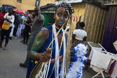 活気あふれるアートイベント、ガーナで「Chale Wote Street Art Festival 2017」開催