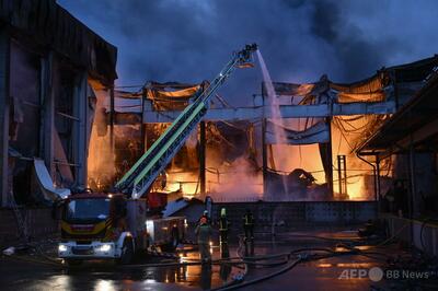 ロシアの無人機攻撃で3人死亡 ウクライナ首都キーウ