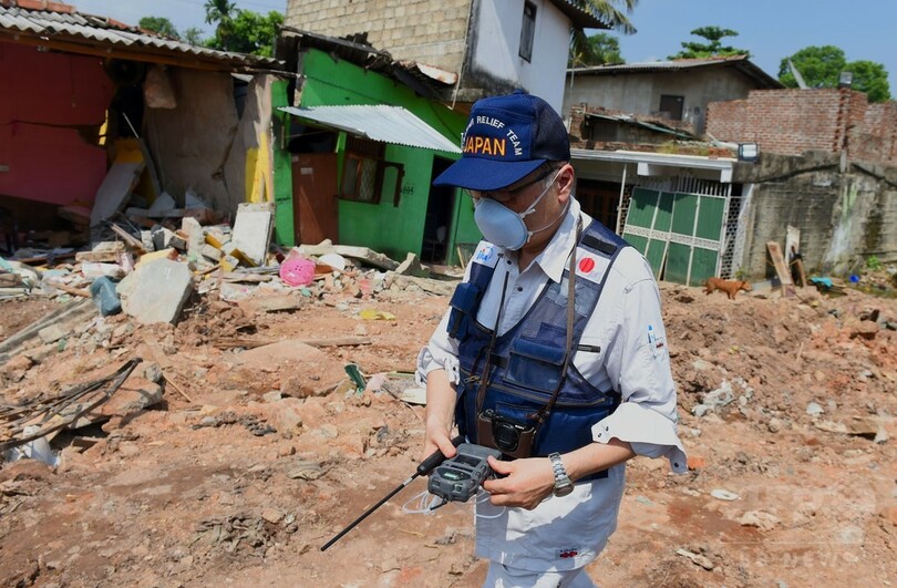 スリランカのごみ山崩落、日本が国際緊急援助隊を派遣