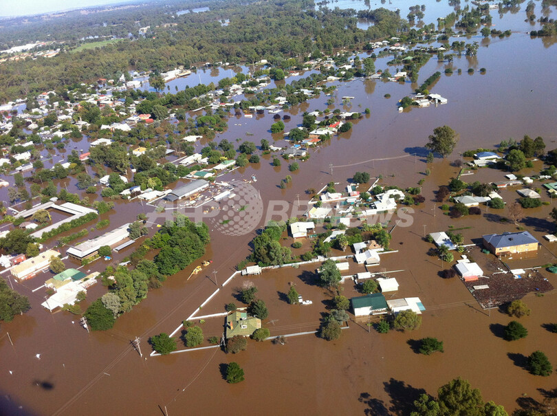 オーストラリア南東部3州で洪水、ワガワガでは水位下がり始める