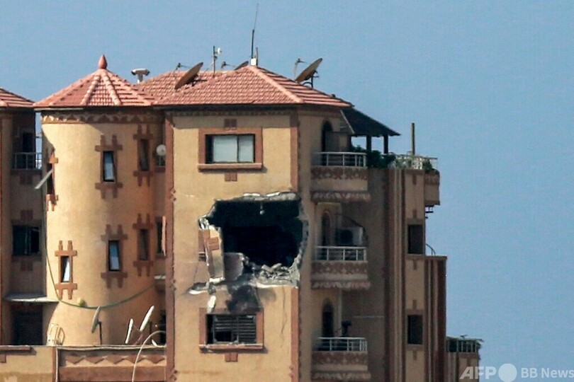 AFPガザ支局に深刻な被害 イスラエル軍が「付近」で空爆