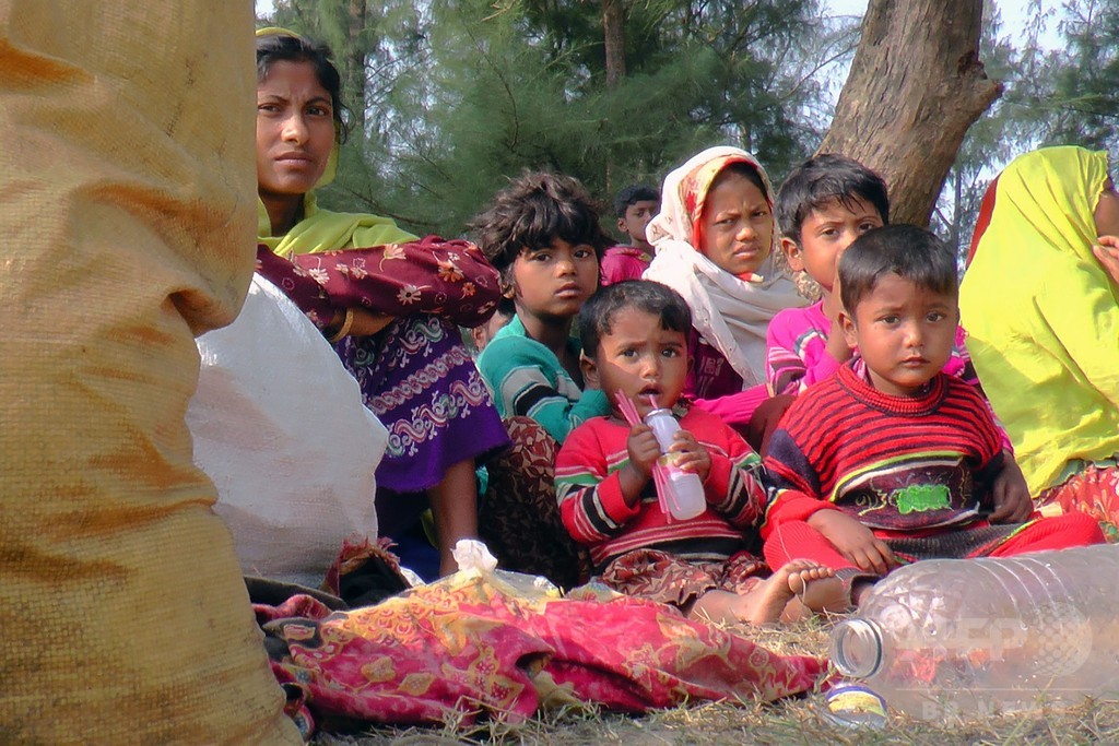 止まらぬ難民流出 ミャンマー軍のロヒンギャ弾圧開始から6か月 写真2枚 国際ニュース Afpbb News