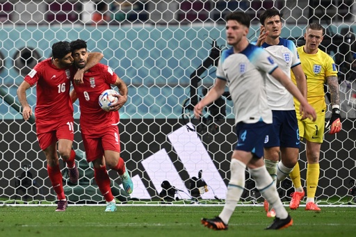 イングランドが6発大勝発進、ベリンガムら若手躍動 W杯 写真15枚 イングランドが6発大勝発進、ベリンガムら若手躍動 W杯 写真15枚
