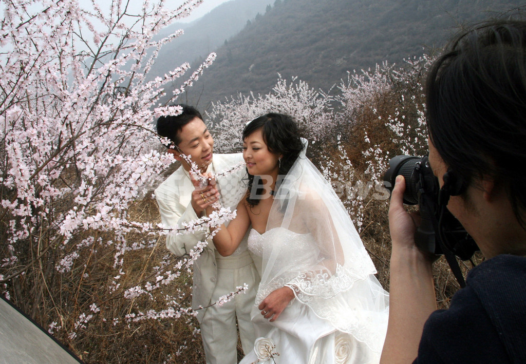 結婚式費用が過去4年で倍増 ためらう若者も 中国 北京 写真3枚 国際ニュース Afpbb News