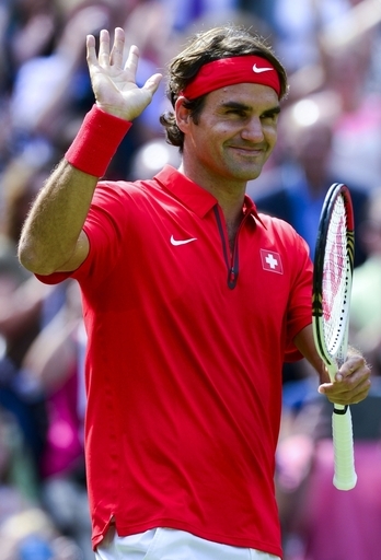 フェデラーが快勝で3回戦進出 写真7枚 国際ニュース：AFPBB News
