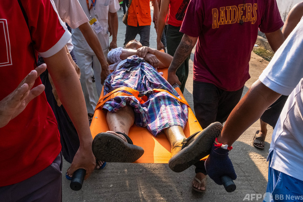 安保理、ミャンマー軍のデモ弾圧「強く非難」