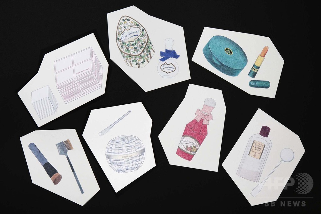 SHISEIDO THE GINZA×花椿、Vol.1「フィリップ ワイズベッカーが描いた化粧品たち」