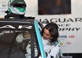 サウジアラビアで初めて、女性カーレーサーとして国内レースに出場したリーマ・ジュファリ（2019年11月20日撮影）。(c)FAYEZ NURELDINE / AFP