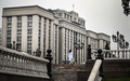 ロシアの首都モスクワにある議会議事堂（2020年11月27日撮影）。(c)Alexander NEMENOV / AFP