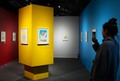 会場に展示された「ドラえもん」の作者、藤子・Ｆ・不二雄さんの作品の複製原画（2025年3月28日撮影）。(c)Xinhua News