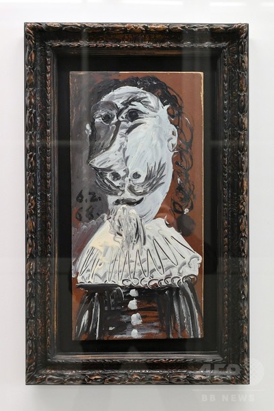 ピカソ　額付　詳細不明　USED img_8a53a6a717f5bbfa3ebd4303cd