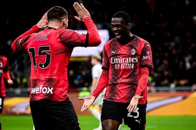 ミランがフロジノーネ下す 暫定首位ユベントスを追走