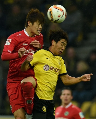 ドルトムント、ムヒタリアンの決勝点で最下位ハノーバーに勝利