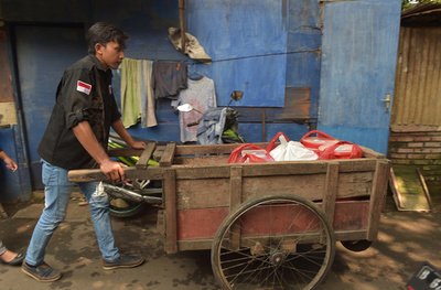 「食料ボランティア」