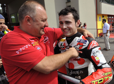 バルベラ 250ccクラスシーズン初のポール獲得