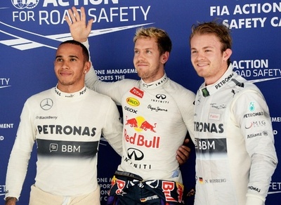 ベッテルがインドGPのポールポジション獲得、総合優勝が間近に