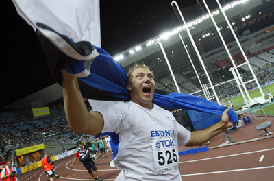 カンテル 男子円盤投げを制す