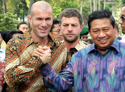 ジダン氏 インドネシア大統領を表敬訪問