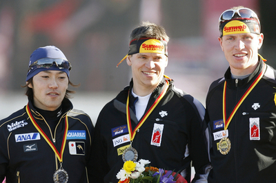 ウォザースプーン W杯・インツェル大会男子500メートル制す