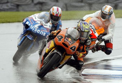 青山博一 250ccクラスで3位フィニッシュ