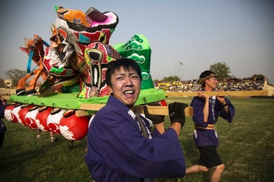 南スーダンで全国スポーツ大会、陸上自衛隊がねぶた披露